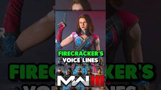 Firecrackers Voice Lines 🔥 The Last One 👀 [upl. by Aneez]