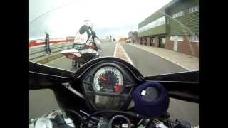 Dan Harrison Onboard JHS Racing SV650 Minitwin  Snetterton [upl. by Siuqramed]