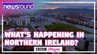 Whats happening in Northern Ireland RIGHT NOW  Newsround [upl. by Anelra]