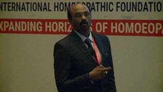 Dr Mahesh Pagadala  HIVAIDS Evidence Based Cure With Homoeopathy  IHC 2016 [upl. by Nyrehtak]