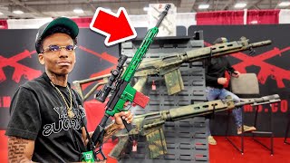 I Went To The BIGGEST GUN Show In TEXAS [upl. by Naesyar]