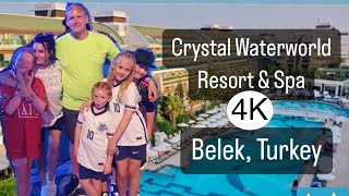 Crystal Waterworld Resort amp Spa  4K  EVERYTHING YOU NEED TO KNOW [upl. by Aerda947]