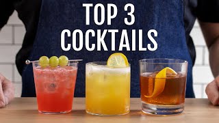 3 Greatest Cocktail Recipes of all time [upl. by Edyaj228]