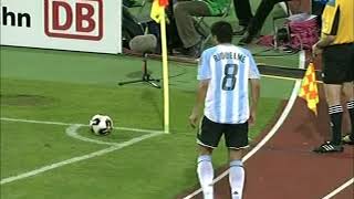 Riquelme vs Germany Confed Cup 210605 [upl. by Tai]