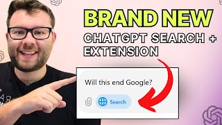 Brand New ChatGPT Search Engine  How To Use It And Is This The End Of Google [upl. by Asilak]