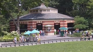 Central Park Carousel In New York City [upl. by Nnaeoj]