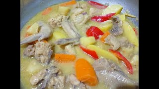 Eto ang masarap chicken curry with pineapple 🍍chickenrecipe yuenclarita [upl. by Shiri20]