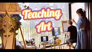 VLOG 크리스틴 싱가포르 일상 브이로그  KRISTEN SINGAPORE LIFE  KOREAN FLORIST  SINGAPORE ARTIST  TEACHING ART [upl. by Clifton]