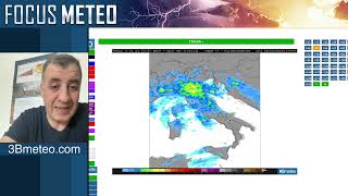 METEO SITUAZIONE BLOCCATA POSSIBILI FENOMENI INTENSI AL CENTRO NORD [upl. by Sandeep]