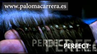 Extensiones de pelo con sistema Multisonic [upl. by Aserahs]