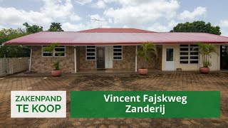 Vincent Fajskweg • 800 m² Pand te Zanderij Para Suriname [upl. by Bullion]