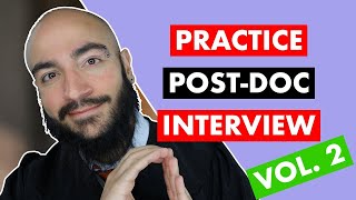 How To Answer Postdoc Interview Questions  Practice Answering Postdoc Interview Questions [upl. by Dihahs381]