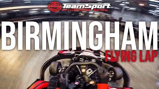 Flying Lap  TeamSport Karting Birmingham [upl. by Garratt872]