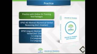 How can Online EU Training help  Free Info Webcast EU Job Exams for Croatian Citizens [upl. by Collbaith]