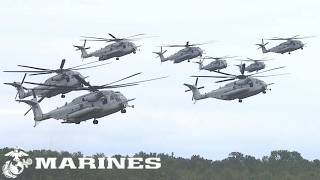 US Marine Corps LargeScale Air Assault Exercise in North Carolina [upl. by Llevra]