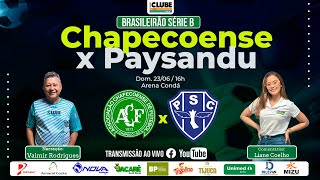 CHAPECOENSE 1X2 PAYSANDU  12º RODADA  BRASILEIRÃO SÉRIE B  23062024 [upl. by Sachs]