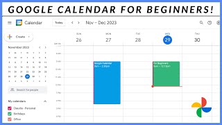 HOW TO USE GOOGLE CALENDAR FOR BEGINNERS  The basics of Google Calendar [upl. by Melisa]