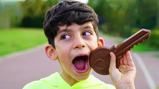 Jason and Chocolate Challenge  Funny stories for kids [upl. by Aridnere]