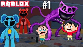 POPPY PLAYTIME Chapter 3 In ROBLOX 👺👺 Smiling Critters Part 1  Khaleel and Motu Gameplay [upl. by Akimyt107]