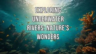 Exploring Underwater Rivers Natures Wonders [upl. by Ettari335]