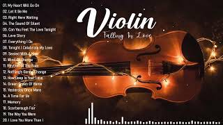 Beautiful Romantic Violin love songs Instrumental ♫ Most Old Beautiful Love Songs 70s 80s 90s [upl. by Courtnay]