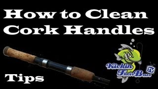 How To Clean Your Fishing Rod Cork Handles [upl. by Hobbie]