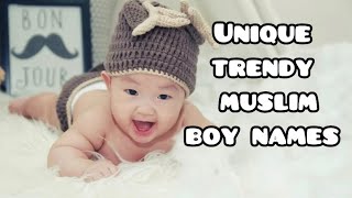 UniqueampModern Muslim Baby Boy Names With MeaningBaby Boy Names 2024 Baby Names [upl. by Other394]