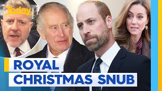 William and Kate release Christmas card after ditching family event  Today Show Australia [upl. by Boycie]