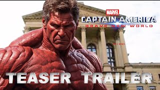 Captain America Brave New World  Teaser Trailer 2025 [upl. by Nileuqcaj335]