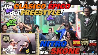 🔴COLOMBIANOS REACCIONAN a NITRO vs SKONE  ¡Un CLÁSICO ÉPICO del FREESTYLE FMS INTERNACIONAL 2019 [upl. by Nnaitak]