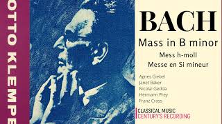 Bach  Mass in B Minor BWV 232  Presentation recording of the Century  Otto Klemperer [upl. by Fidele]