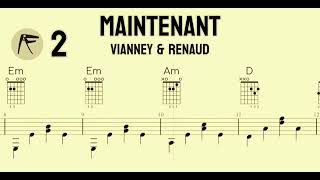 🎸 • ARPÈGES amp ACCORDS • 🖐 🎶 • VIANNEY Ft RENAUD MAINTENANT • ⭐ [upl. by Edana]