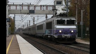 Circulation ferroviaire dense à Gevrey [upl. by Pearman217]