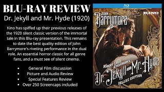 Dr Jekyll and Mr Hyde 1920 Kino Lorber Bluray Review [upl. by Stoeber]