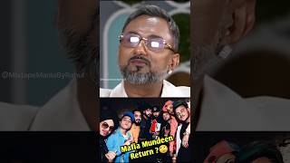 Mafia Mundeer mein kaun kaun tha🤯 Honey Singh ka bada khulasa 😱 shorts honeysingh mafiamundeer [upl. by Alimaj]