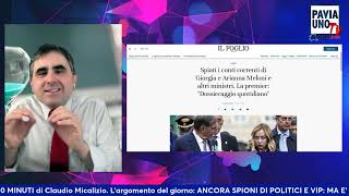 10 MINUTI  ANCORA SPIONI DI POLITICI E VIP MA E SOLO COLPA DI UN IMPIEGATO quotINFEDELEquot [upl. by Saideman]