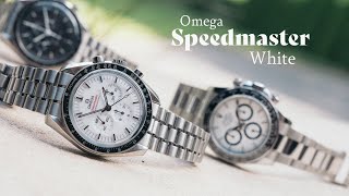 Omega Speedmaster Professional Stuns In White [upl. by Gautious]