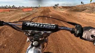 Australian classic motorcross championship 2024 BSA B50MX Pre 75 5060yr class [upl. by Kolva]