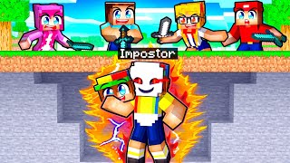 HUNTERS vs IMPOSTOR Speedrunner In Minecraft [upl. by Boyce3]