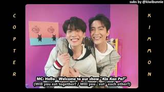 Eng Sub Kimmon and Copter Interview part 1 [upl. by Ainat]