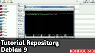 Tutorial membuat repository pada debian 9  Setting Repository Debian  Sourceslist Debian [upl. by Yasmar]