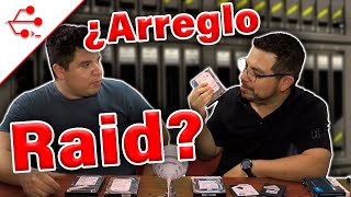 ¿QUE ES UN ARREGLO RAID  RAID 0 1 10 Y 5 [upl. by Robillard537]