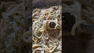 Seafood creamy pasta food shorts [upl. by Ahsiemat783]