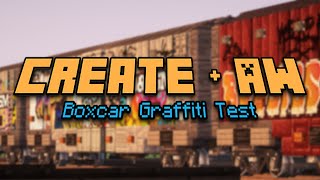 Create Mod amp Armourer’s Workshop  Boxcar Graffiti Test [upl. by Panthea]