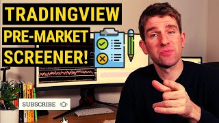 How to Use TradingView PreMarket Screener Tips amp Tricks 👍 [upl. by Eisac]