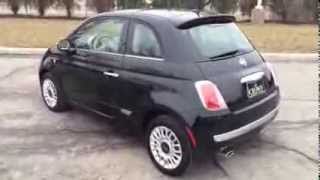 2013 FIAT 500 Lounge Black Crown FIAT  SOLD [upl. by Aninay]