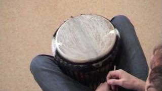 Djembe rhythms and grooves part 1  Kuku Kono Yankady Rumba etc [upl. by Dorothee324]