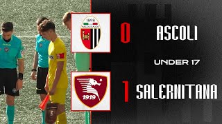 Highlights Under 17  AscoliSalernitana 01  Ascoli Calcio [upl. by Fenella]