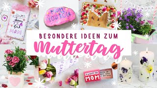 DIY MUTTERTAGS GESCHENKE 🎁 10 Ideen zum Muttertag 2022  DIYs und Rezepte  Basteln mit Papier [upl. by Lupita]