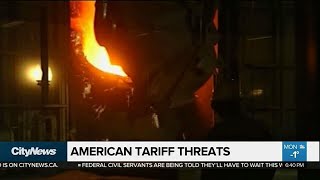 Canadian steel industry reels under Trump tariff threat [upl. by Bram]